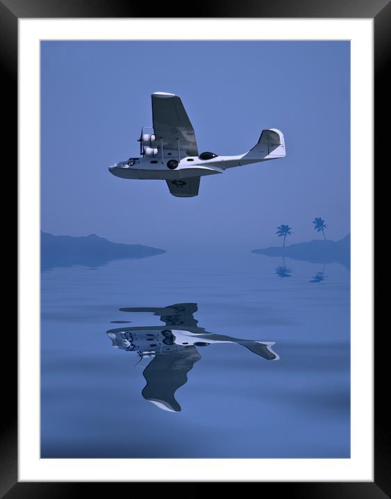 Spirit of the Pacific Framed Mounted Print by John Ellis