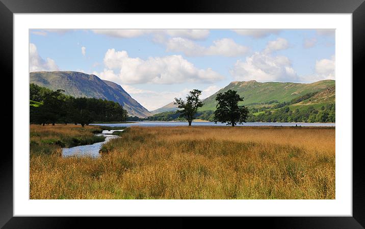 Buttermere Framed Mounted Print by Michelle PREVOT