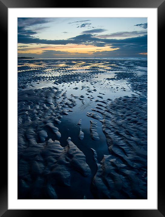 Bamburgh Beach 2 Framed Mounted Print by Brett Trafford