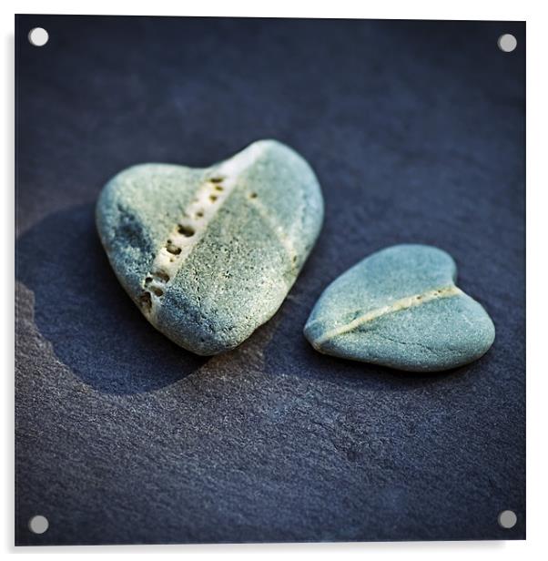 Hearts of stone Acrylic by James Rowland