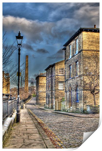 Saltaire in HDR Print by Andrew Holland