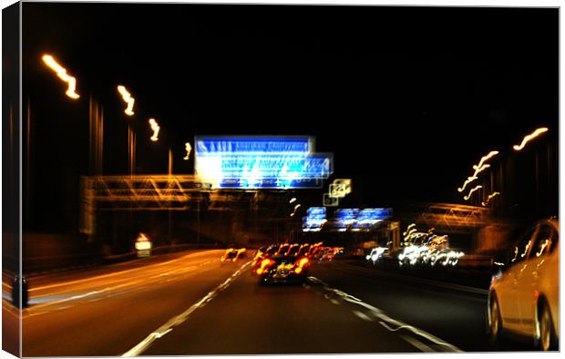 The Long Drive Home Canvas Print by graham young