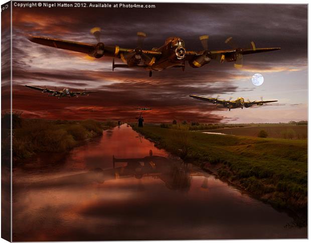 Coming Home Canvas Print by Nigel Hatton