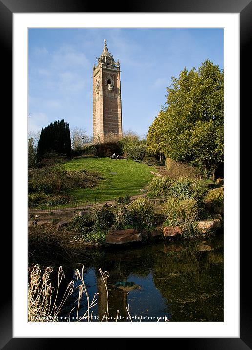 Cabot Tower Bristol Framed Mounted Print by mark blower