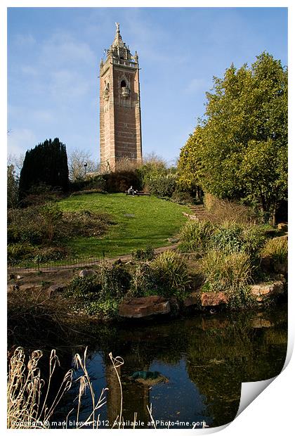 Cabot Tower Bristol Print by mark blower