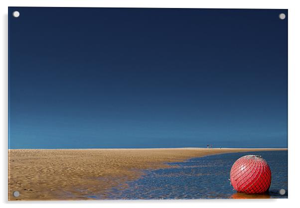 Beach ball Acrylic by Marc Melander