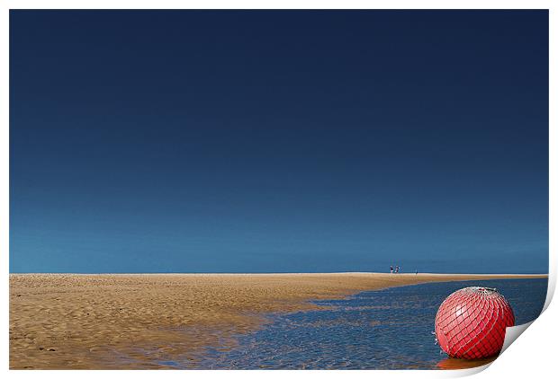 Beach ball Print by Marc Melander