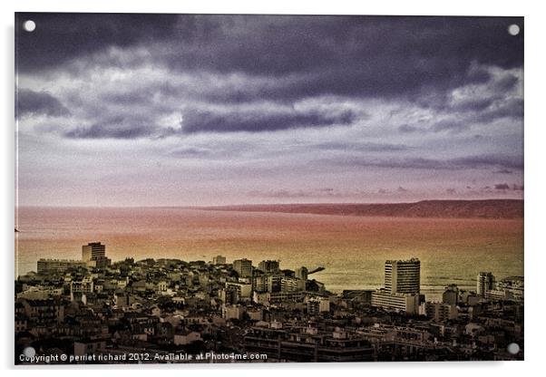 Marseille hdr vision Acrylic by perriet richard