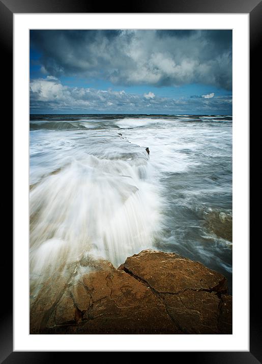 Skateraw Bay Framed Mounted Print by Keith Thorburn EFIAP/b