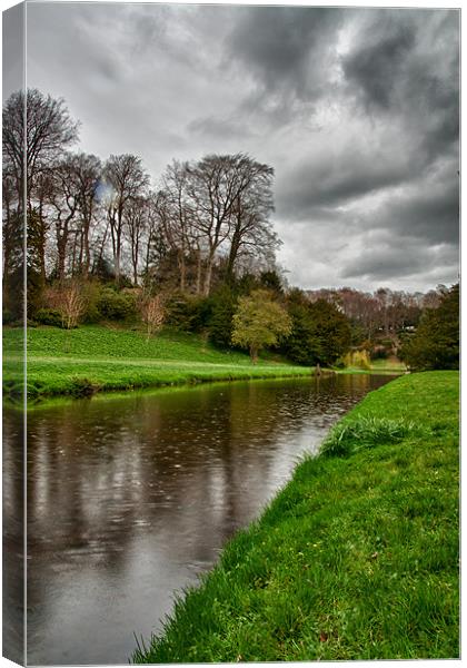 April Showers Canvas Print by Chris Andrew