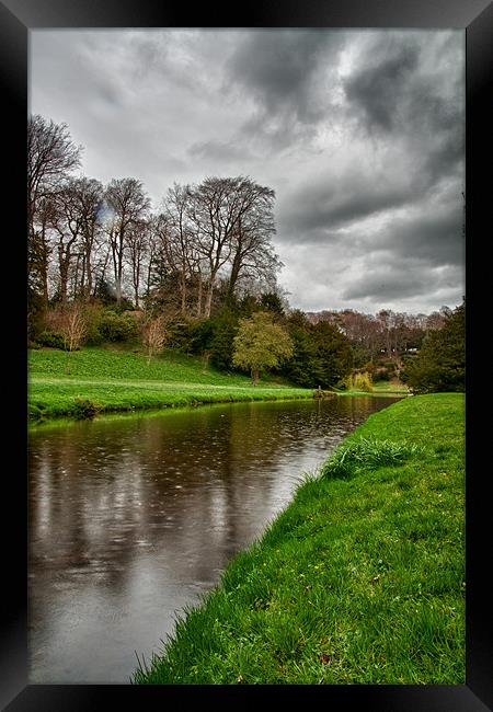 April Showers Framed Print by Chris Andrew