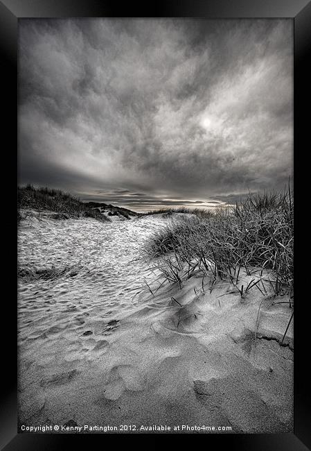 The view to the dunes Framed Print by Kenny Partington