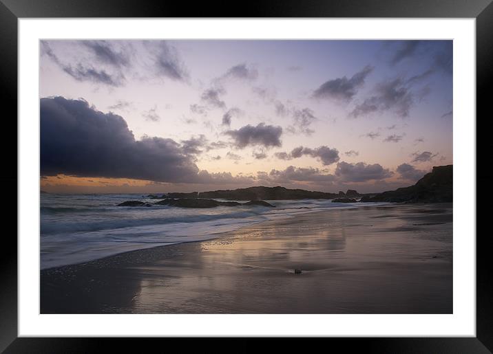 Mirror of sand Framed Mounted Print by Kieran Brimson