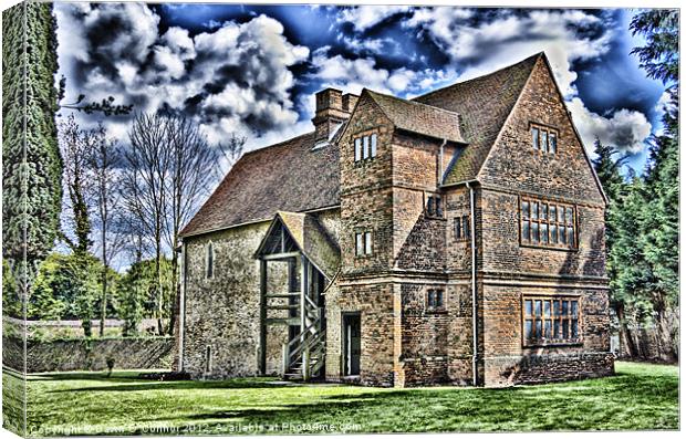 Temple Manor, Rochester Kent Canvas Print by Dawn O'Connor