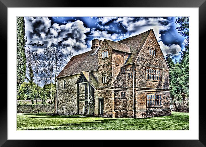 Temple Manor, Rochester Kent Framed Mounted Print by Dawn O'Connor