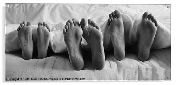 Feet And Toes Canvases and Prints Acrylic by Keith Towers Canvases & Prints