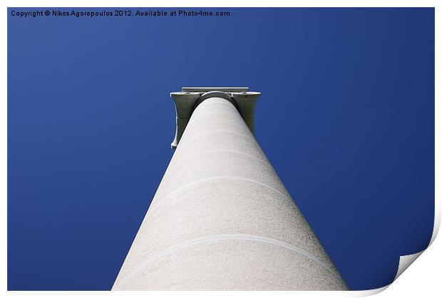 Looking up Print by Alfani Photography