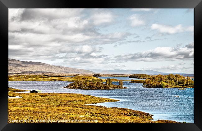 Loch Ba View Framed Print by Chris Thaxter