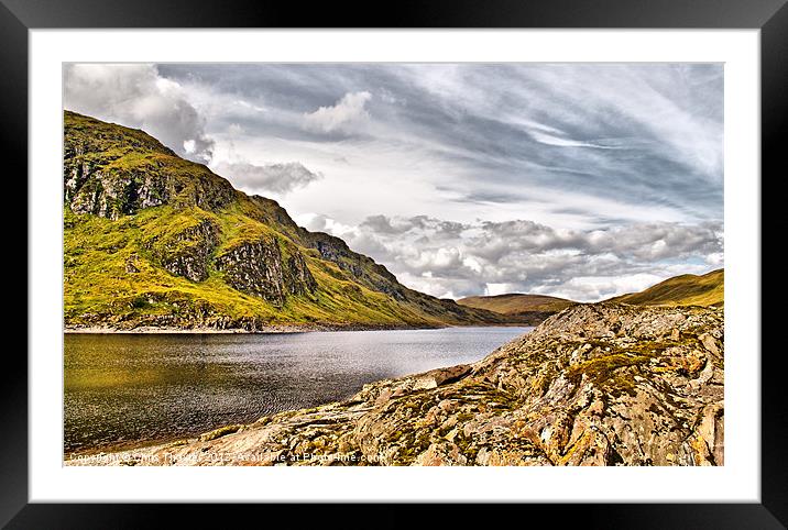 Lochan na Lairige 2 Framed Mounted Print by Chris Thaxter