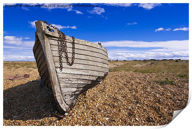 dungeness in full colour Print by meirion matthias