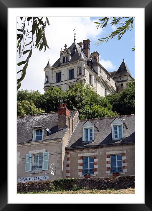 Chateau Chaumont Sur Loire Framed Mounted Print by Mick Flynn