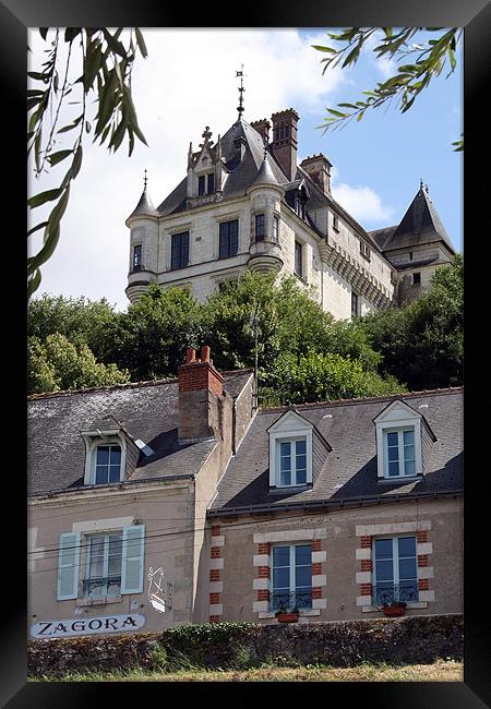 Chateau Chaumont Sur Loire Framed Print by Mick Flynn