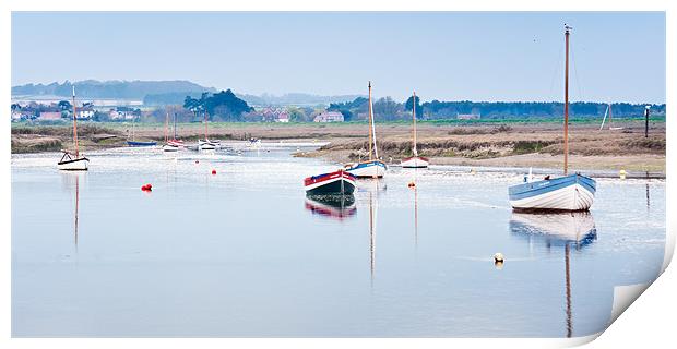 Up Burnham Staithe Print by Stephen Mole