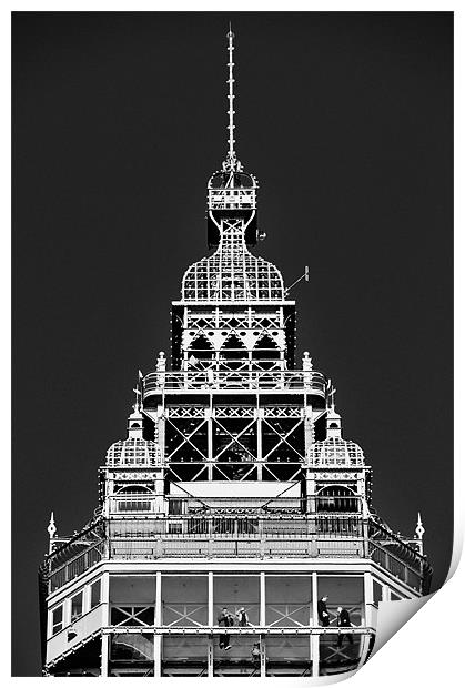 The Tower Top Print by Jason Connolly
