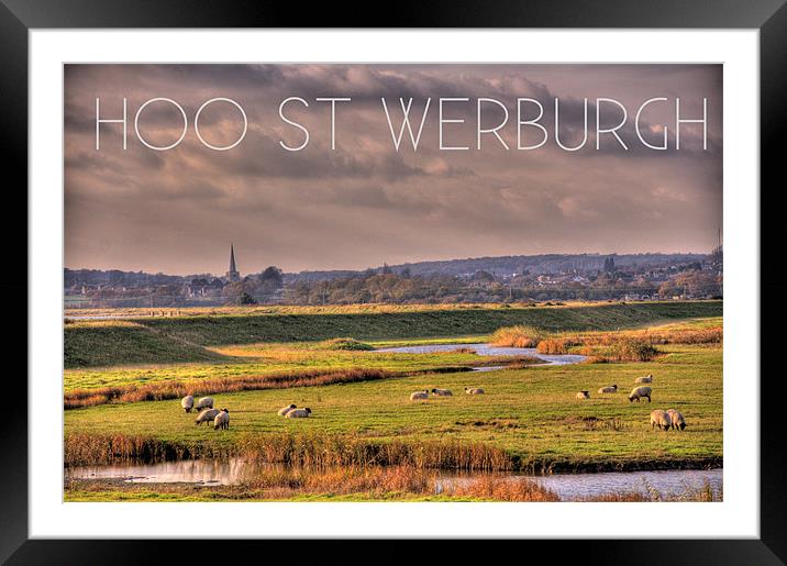 Hoo St Werburgh Framed Mounted Print by Brian Fuller