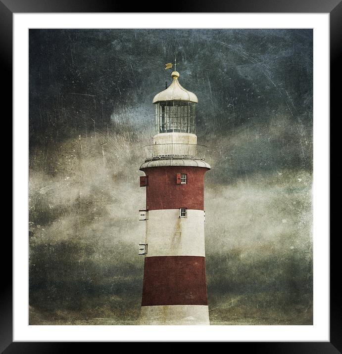 Lighthouse Framed Mounted Print by James Rowland