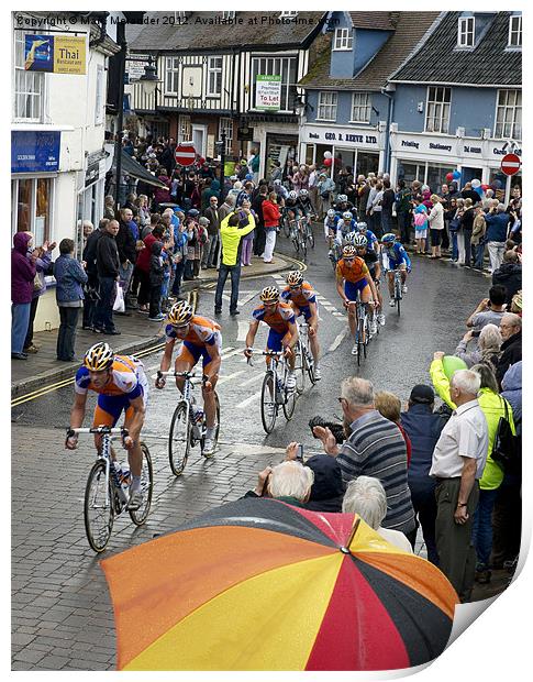 Tour of Britain Print by Marc Melander