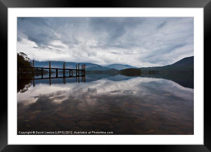 Morning Light, Derwentwater Framed Mounted Print by David Lewins (LRPS)