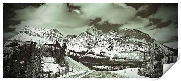Icefield Parkway Canada Print by Andy Evans Photos