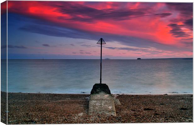 Southsea Outflow Canvas Print by Paul Gordon