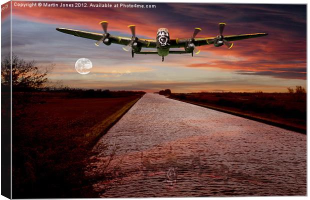 V12 Thunder in the Skys Canvas Print by K7 Photography