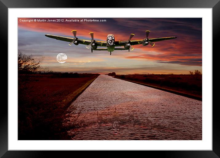 V12 Thunder in the Skys Framed Mounted Print by K7 Photography