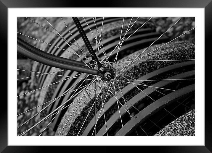 wheels within wheels Framed Mounted Print by Marc Melander
