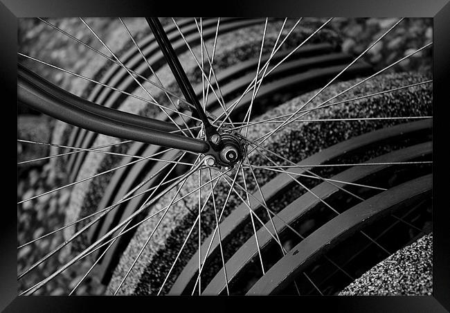 wheels within wheels Framed Print by Marc Melander