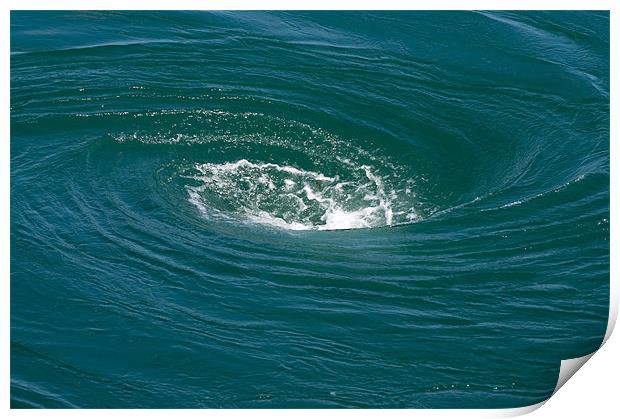 Whirlpool Print by keith sutton
