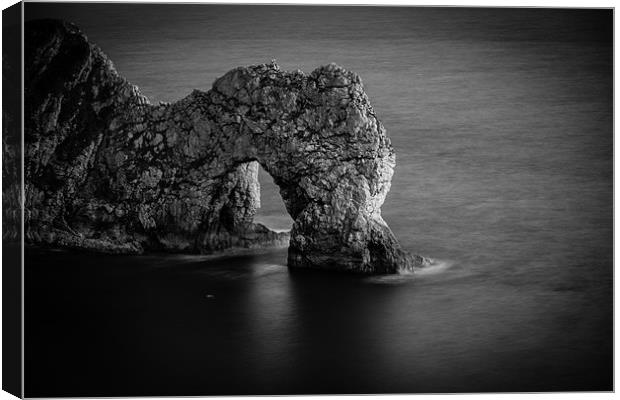 Durdle Door Canvas Print by David Tyrer