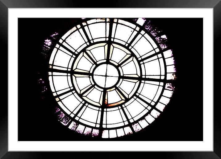 Gothic Window. Framed Mounted Print by Jamie Moffat