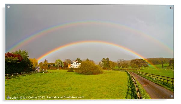 Double Rainbow Acrylic by Ian Collins