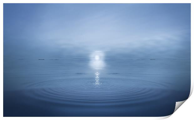 Big Blue Print by Natures' Canvas: Wall Art  & Prints by Andy Astbury