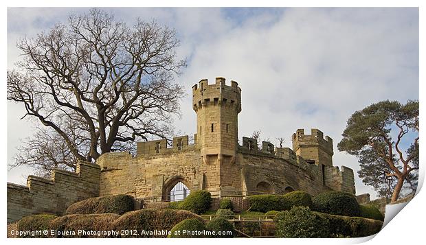Warwick Castle Keep Print by Elouera Photography