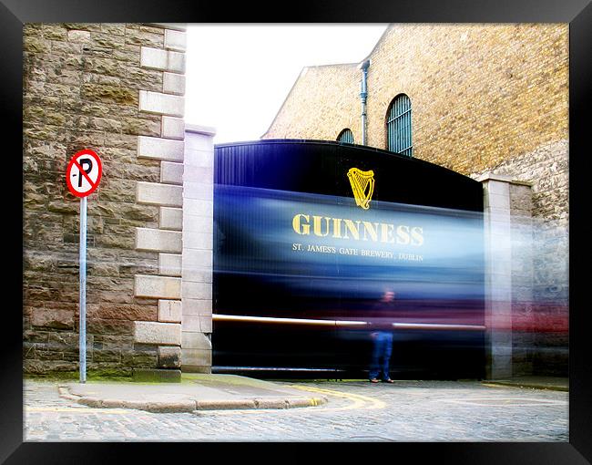 Guinness Brewery Dublin Framed Print by david harding
