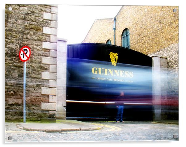 Guinness Brewery Dublin Acrylic by david harding