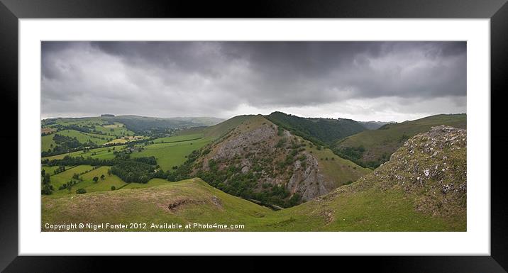 Thorp Cloud landscape Framed Mounted Print by Creative Photography Wales