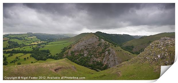 Thorp Cloud landscape Print by Creative Photography Wales