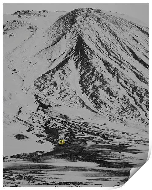 Volcano Road Print by mark humpage