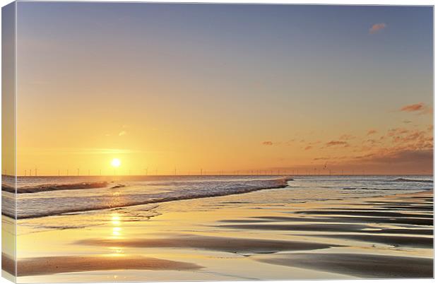 21st Century Sunrise Canvas Print by Andrew Squires